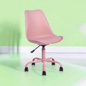 Silla giratoria oficina Rialto Rosado