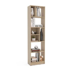 Estante Piratini MDP Marrón 178x48cm Politorno