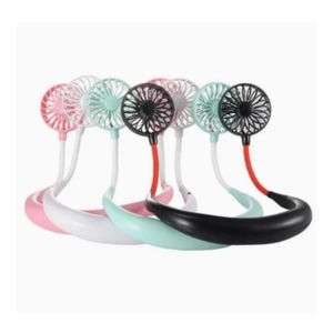 Ventilador de Cuello Flexible Portátil Recargable Color Aleatorio