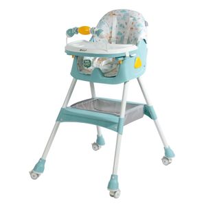 Nueva Silla de Comer Ebaby con Mecedora DALI Verde