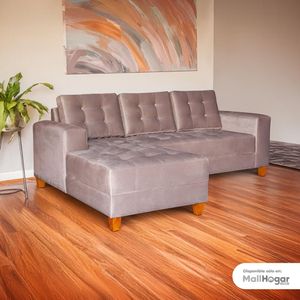 Seccional Siena Izquierdo Beige Oscuro