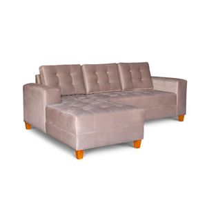 Seccional Siena Izquierdo Beige Oscuro