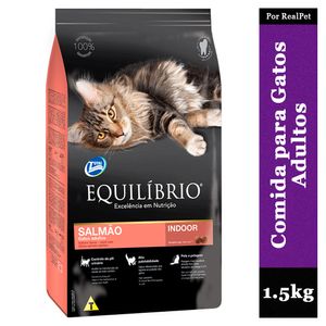 Comida para Gato Equilibrio Salmón Pelaje Sano 1.5 kg