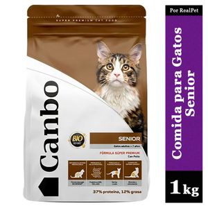 Comida para Gatos Adultos Canbo Cat Senior Pollo 1 kg