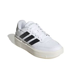 Zapatillas Urbanas Adidas Mujer Courtblock Bold Ji2202 Blanco
