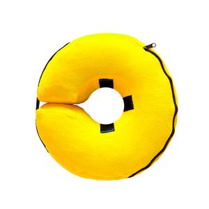 Collarín Donut Talla M Party Amarillo