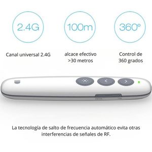 Presentador Laser Inalámbrico Boligrafo de Pagina Inteligente SC-Y11