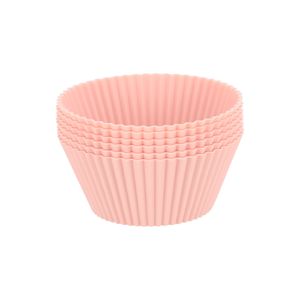 Set 6 Moldes Silicona para Muffin 9x5 cm