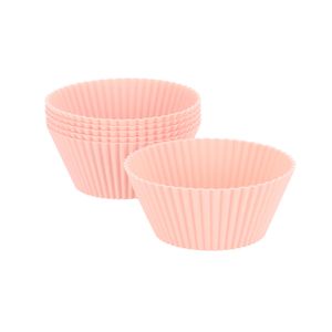 Set 6 Moldes Silicona para Muffin 9x5 cm