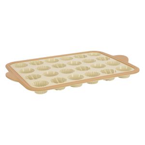 Set 24 Mini Moldes Silicona Muffins