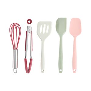 Set Espátulas, Batidor y Pinza para Repostería