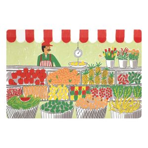 Set 6 Individuales EVA Estampados 43x28 cm