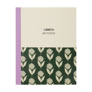 Libreta con Diseño y 140 Hojas 16,5x1,5x21cm