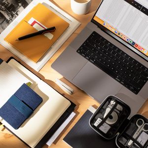 Libreta Tela con Estuche