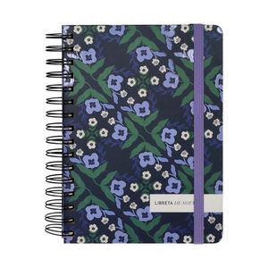 Libreta con Liga y 120 Hojas con Líneas 15 x 21 cm