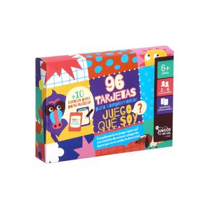 Juego Qué Soy con 106 Tarjetas