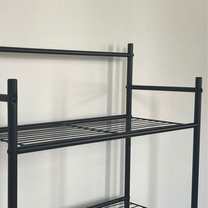 Organizador sobre Inodoro Orange 3 niveles Negro