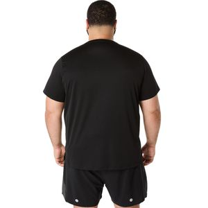 Polo Asics Silver Ss Top Performance Black Hombre