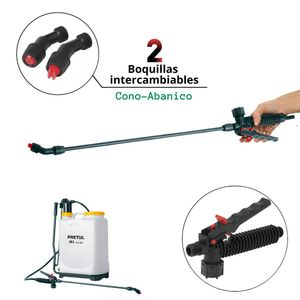 Fumigador de 20L manual de mochila Pretul
