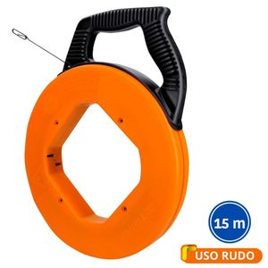 Wincha Pasacable de acero 15 m uso rudo truper
