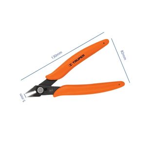 Alicate de corte  pinza de corte para electrónica - 6 Pzs Truper