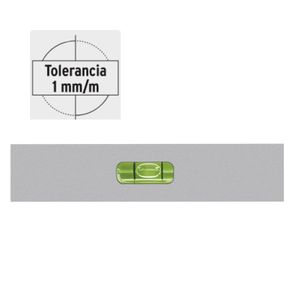 Nivel de 46cm cuerpo de aluminio con proteccion ABS