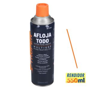 Aceite afloja todo 550 ml (19 oz) rendidor, truper