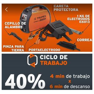 Kit Soldadora portátil 160A Mascara soldar fotosensible 1Kg electrodos