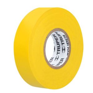 Cinta Aislante amarillo 19mm x 18m Truper Expert