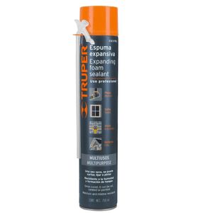 Espuma expansiva para relleno Truper boom 750 ml, Truper