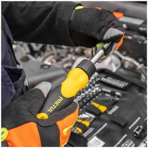 Desarmador con 35 puntas y 18 dados, tipo ratchet pretul
