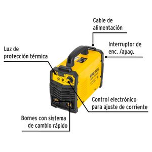 Soldadora inversora Maquina de Soldar 130A Bi-voltaje 127220V Pretul