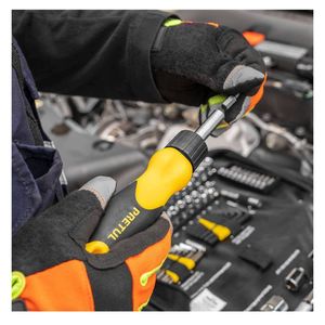 Combo pelacables ponchador, desarmador con 6 puntas, probador de fase,