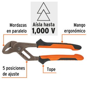 Alicate pico de loro dieléctrico 1000V industrial Truper Expert