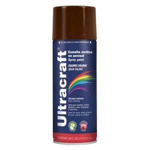 Pintura spray color MARRON BRILLANTE ULTRACRAF