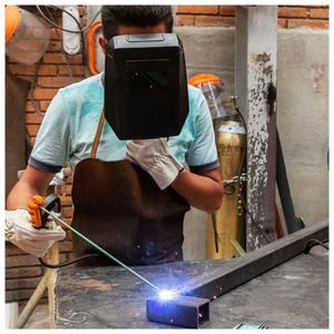 Combo Soldadora inversora 200A mascara de soldar electrodos Truper