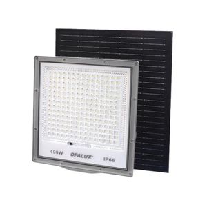 Reflector LED con Panel Solar y Control Remoto 400W 500LM IP66 - OPALUX