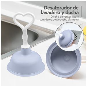Desatorador para Lavadero de Cocina Baño Plomo J31