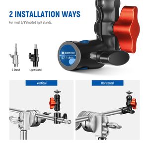 Adaptador Neewer con Brazo y Tornillo de 14pulg