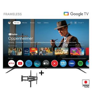 Smart TV JVC 65" UHD 4K Google TV LT-65KB5382 + RACK