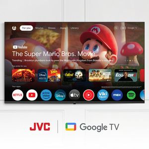 Smart TV JVC 50" UHD 4K Google TV LT-50KM548