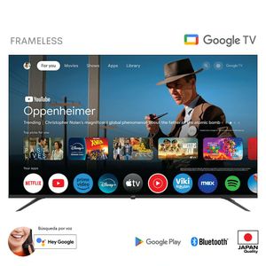 Smart TV JVC 50" UHD 4K Google TV LT-50KM548