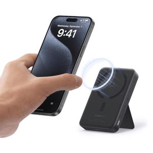 Power Bank BASEUS MagPro con Soporte magnético 5000mAh 20W Cosmic Black