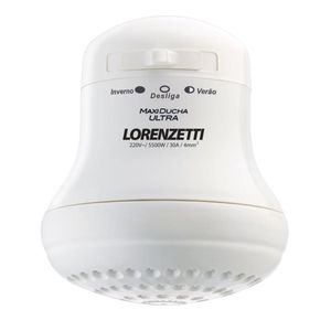 Ducha Electrica Instantanea Lorenzetti Maxi Ducha 3T 220V 5500W Ultra