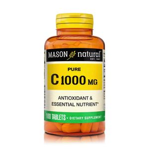 Vitamina C Pura 1000 Mg - (100 Tabletas) - Mason Natural