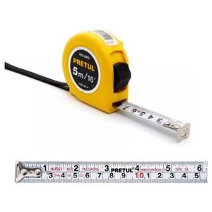 Wincha cinta métrica 5m Amarillo Pretul