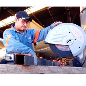 Tronzadora de metales 14Pulg Industrial 2200W