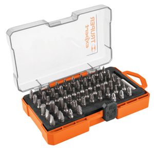 Juego de puntas mixtas 58 Piezas largo 1" estuche plastico, Expert
