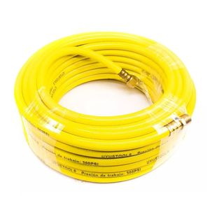 Manguera para compresora de aire 15m  1/4" 300PSI