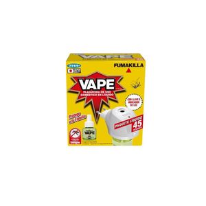 Repelente Vape Aparato Líquido + Repuesto 45ml